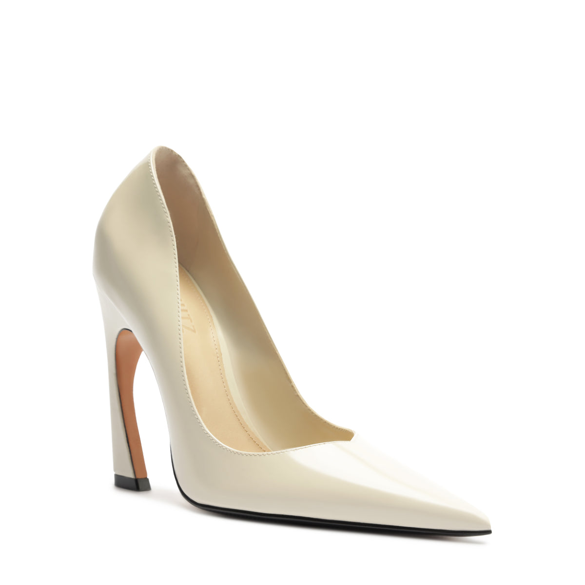Lexi Patent Pump in Sugar White