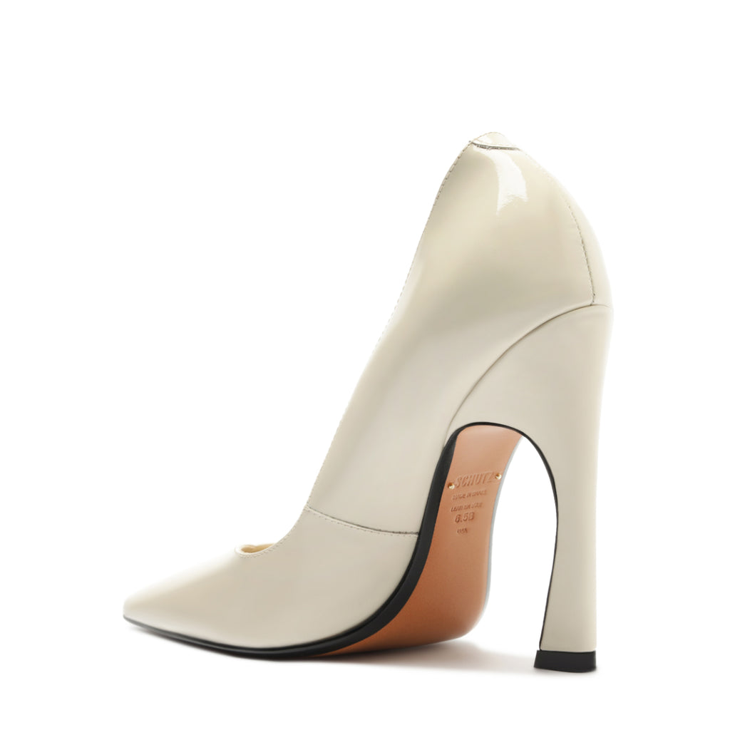 Lexi Patent Pump in Sugar White
