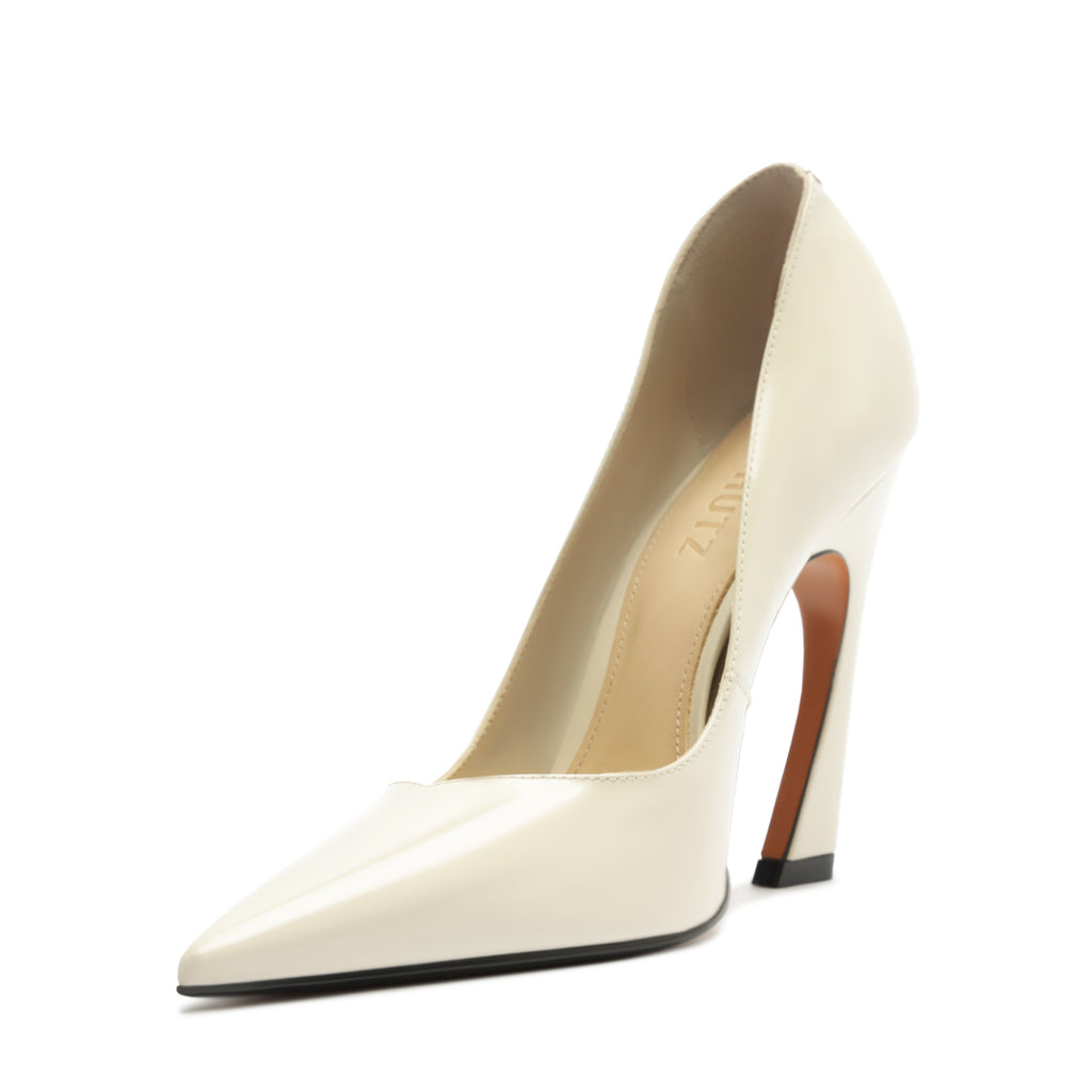 Lexi Patent Pump in Sugar White
