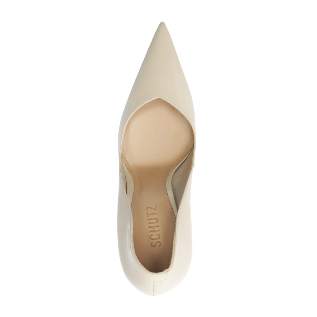 Lexi Patent Pump in Sugar White