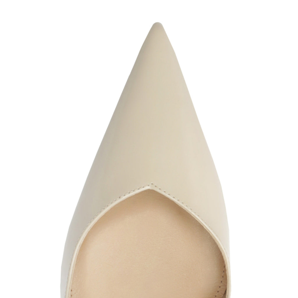 Lexi Patent Pump in Sugar White