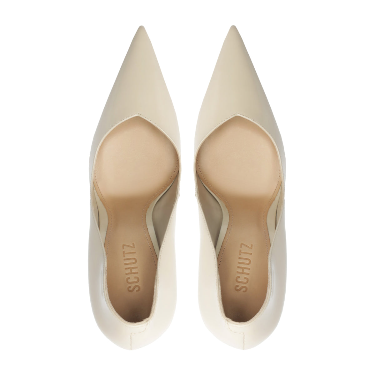 Lexi Patent Pump in Sugar White