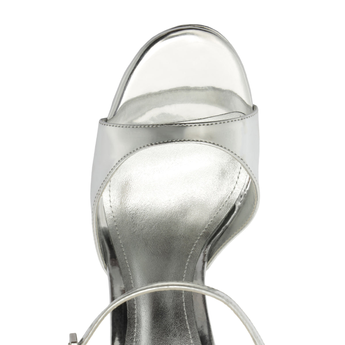 Scarlett Platform Metallic Sandal in Silver