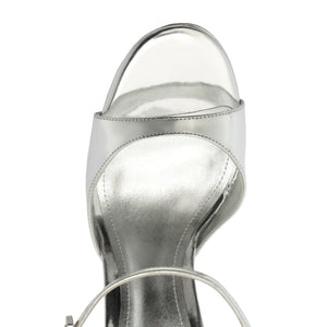 Scarlett Platform Metallic Sandal in Silver