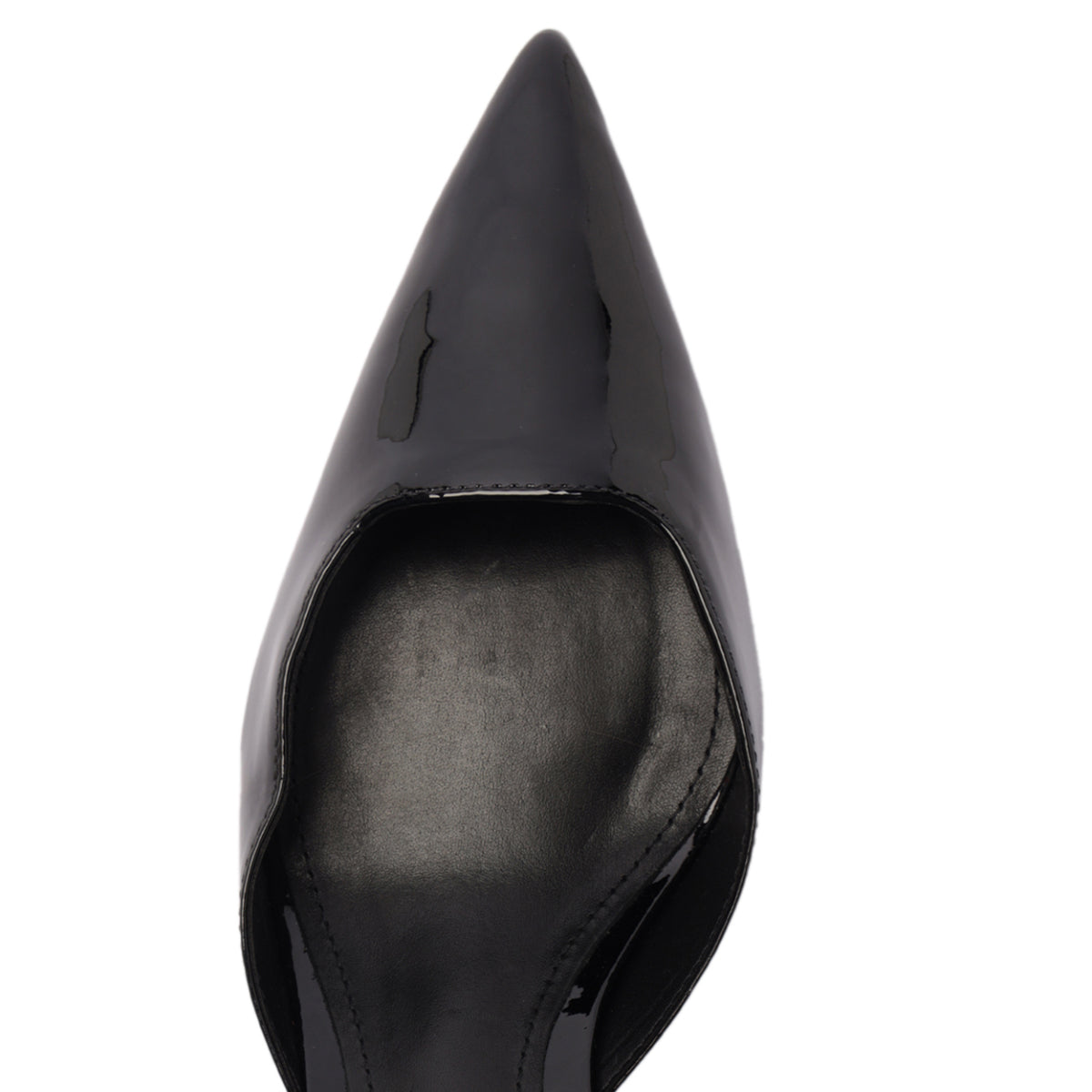 Paola Mid Patent Pump in Black