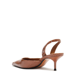 Paola Mid Sandal in Miele
