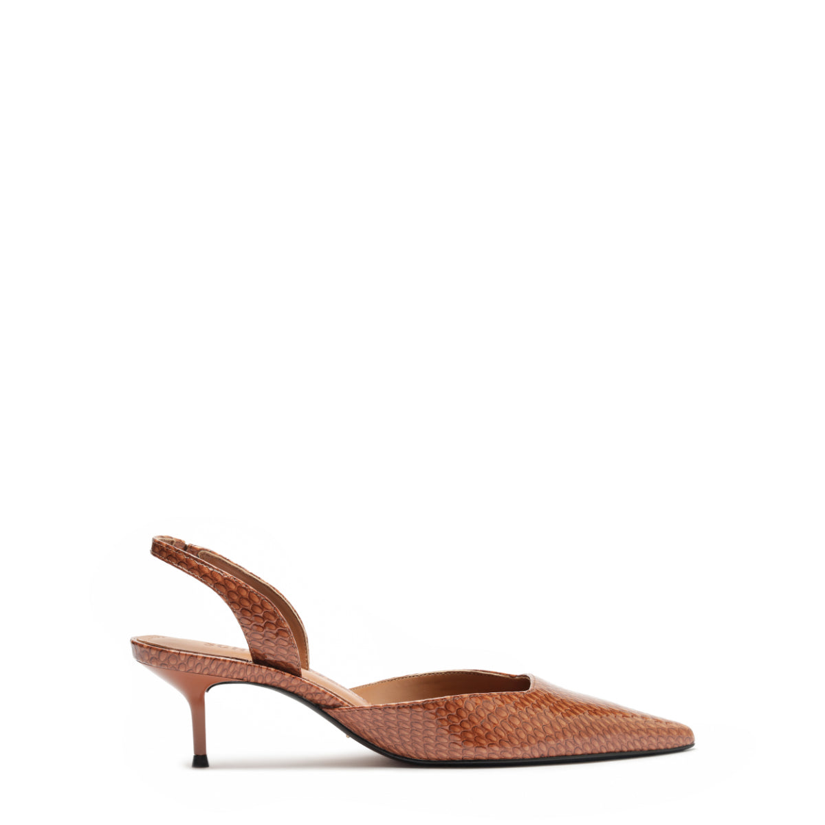 Paola Mid Sandal in Miele