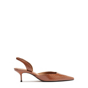 Paola Mid Sandal in Miele