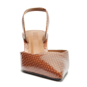 Paola Mid Sandal in Miele