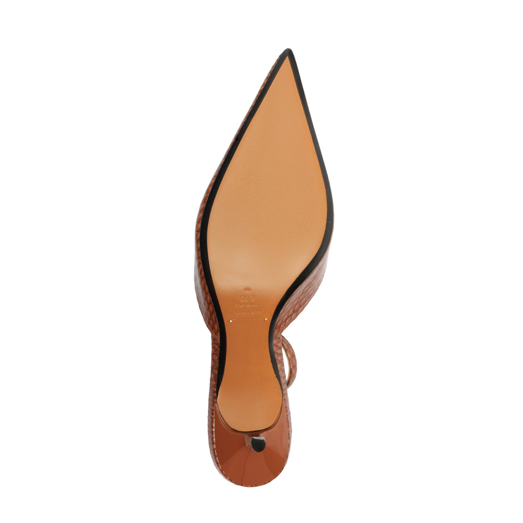 Paola Mid Sandal in Miele