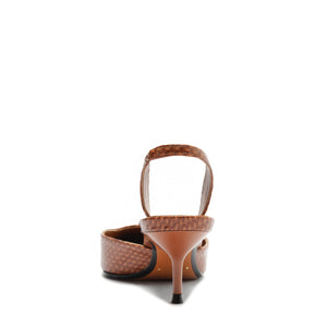 Paola Mid Sandal in Miele