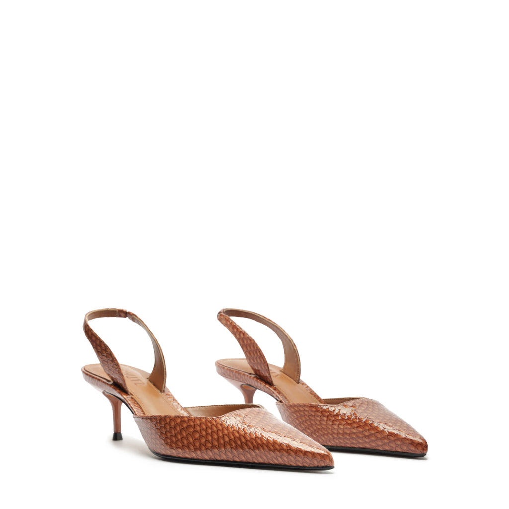 Paola Mid Sandal in Miele