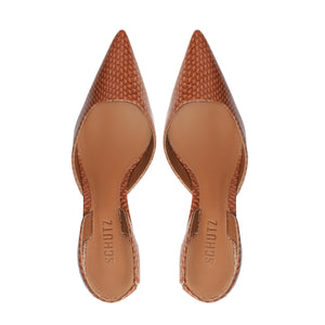 Paola Mid Sandal in Miele