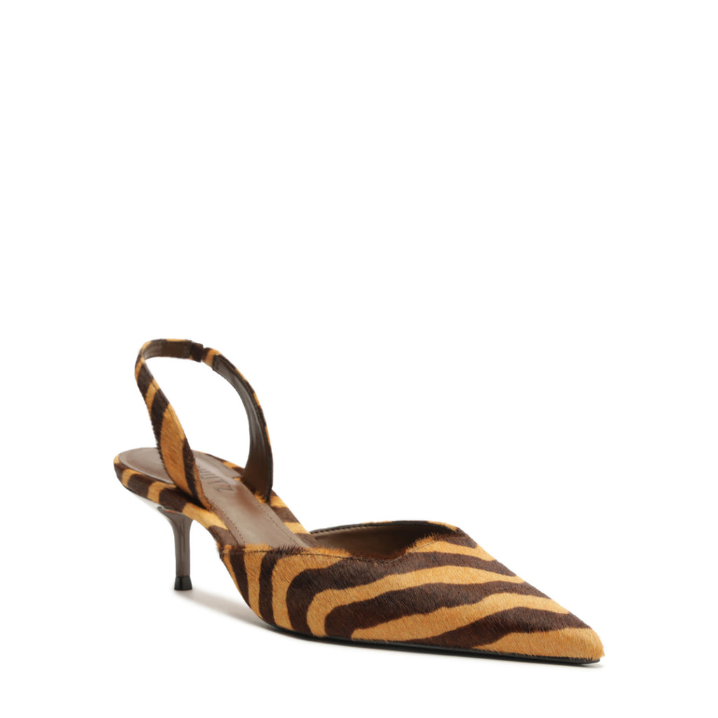Paola Mid Sandal in Natural