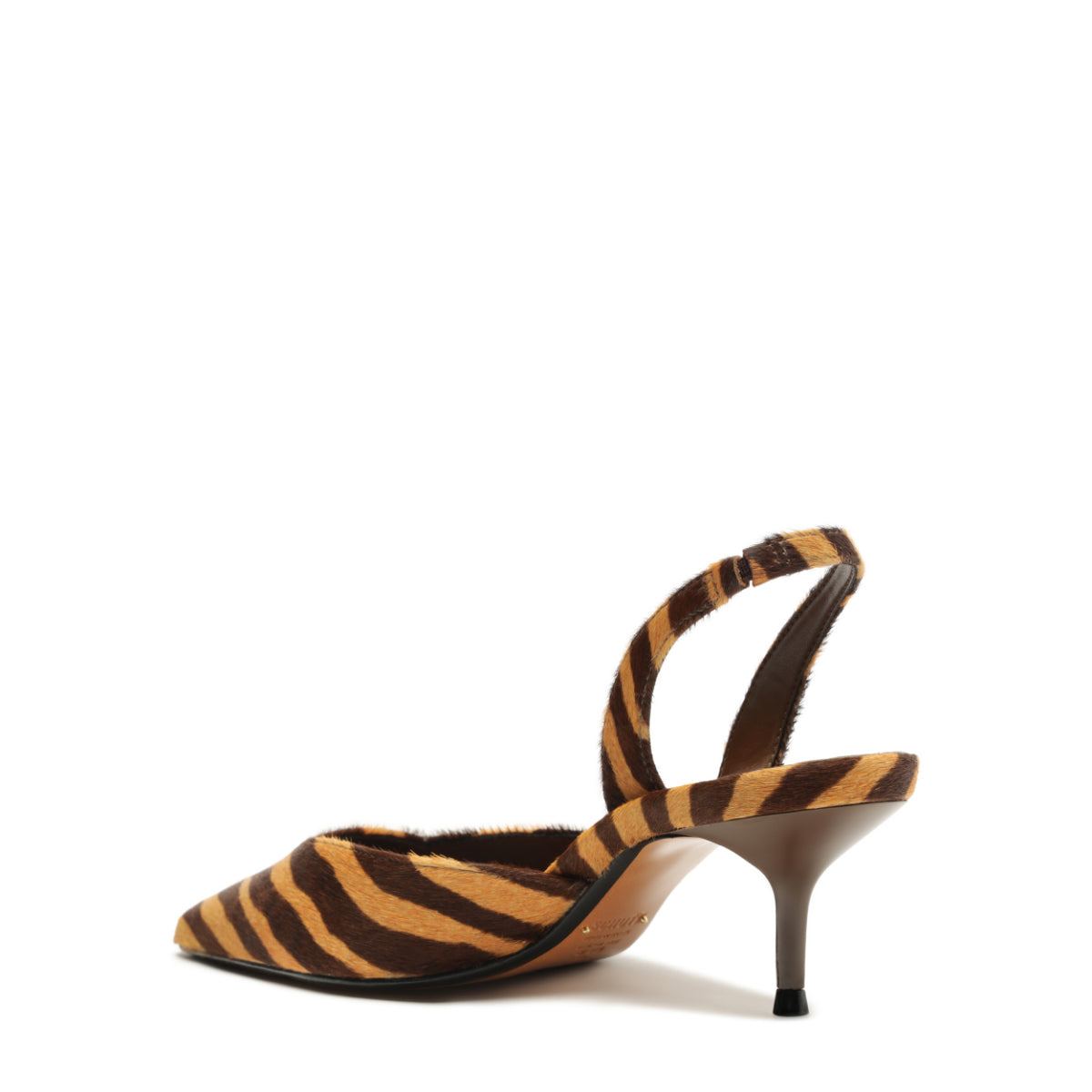 Paola Mid Sandal in Natural