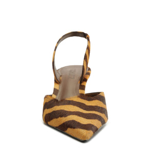 Paola Mid Sandal in Natural