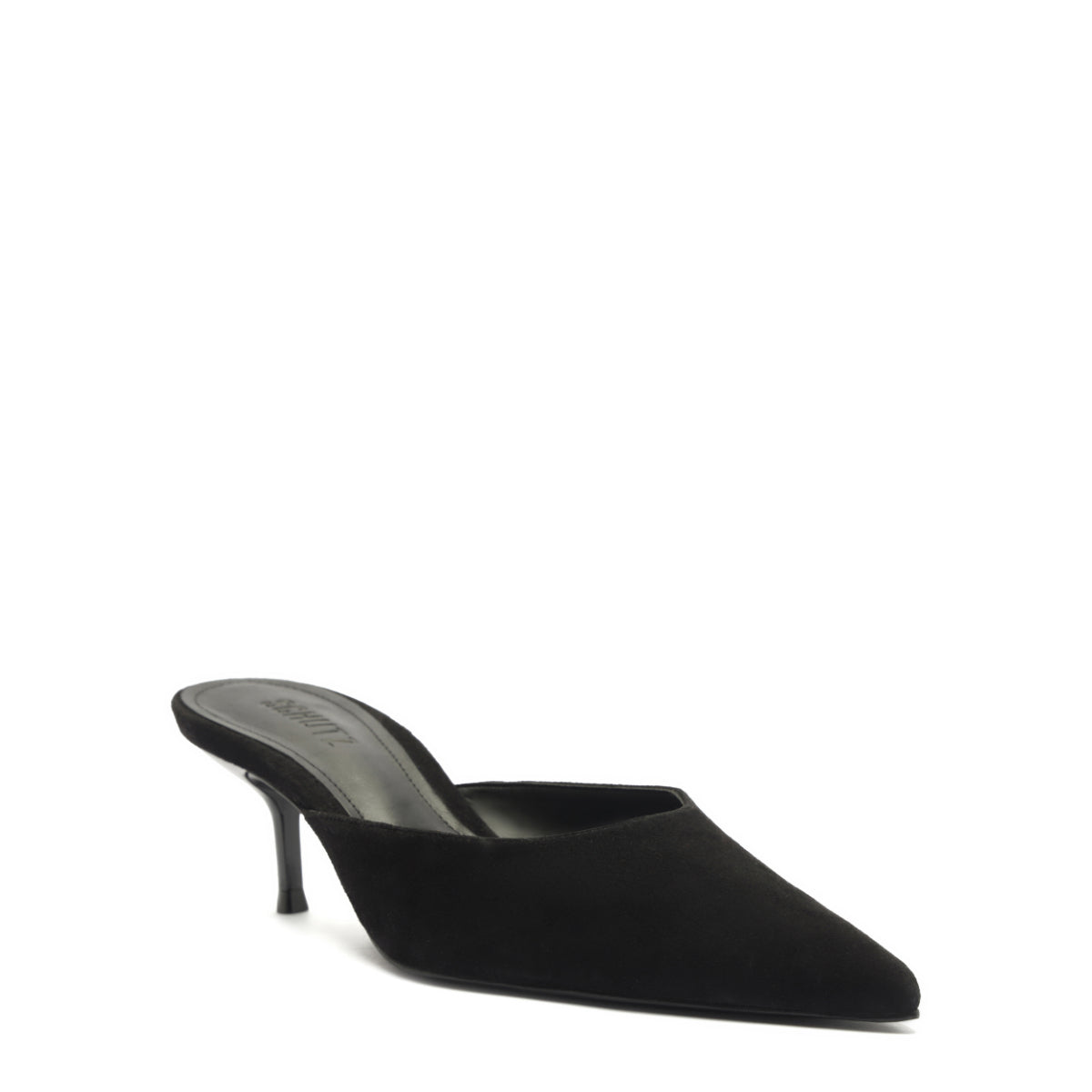 Julie Suede Pump in Black