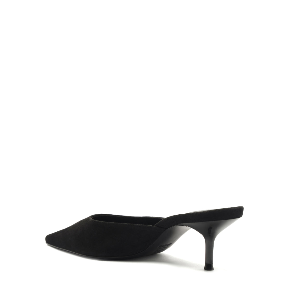 Julie Suede Pump in Black