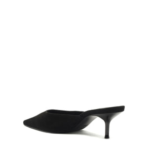 Julie Suede Pump in Black