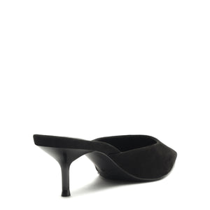 Julie Suede Pump in Black