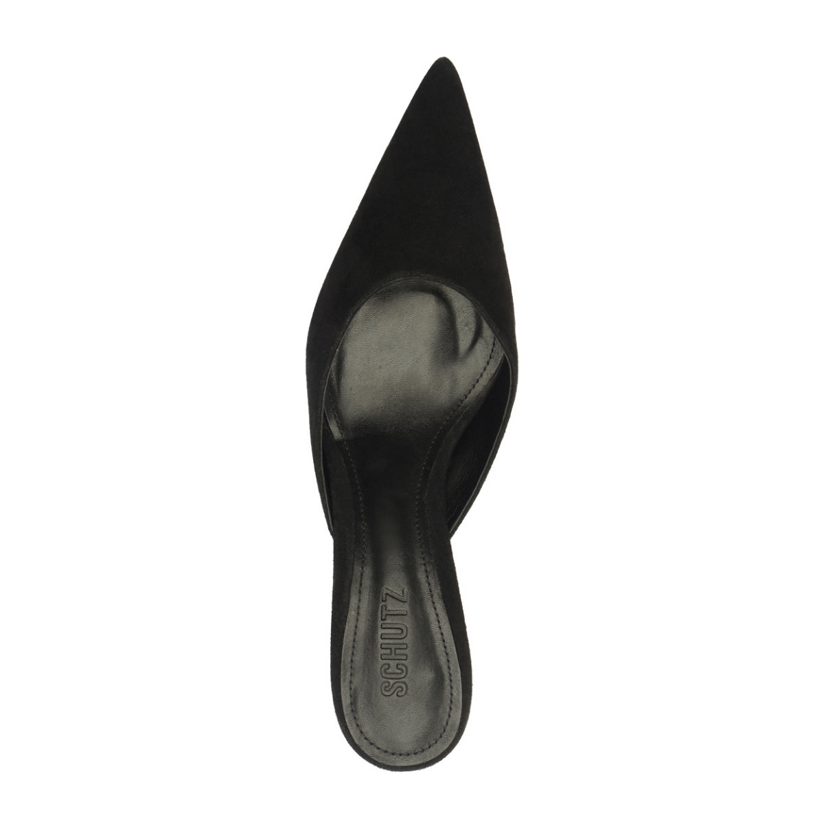 Julie Suede Pump in Black