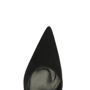 Julie Suede Pump in Black