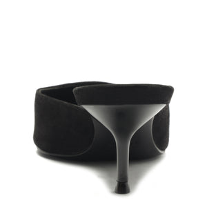 Julie Suede Pump in Black