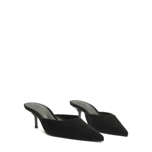 Julie Suede Pump in Black