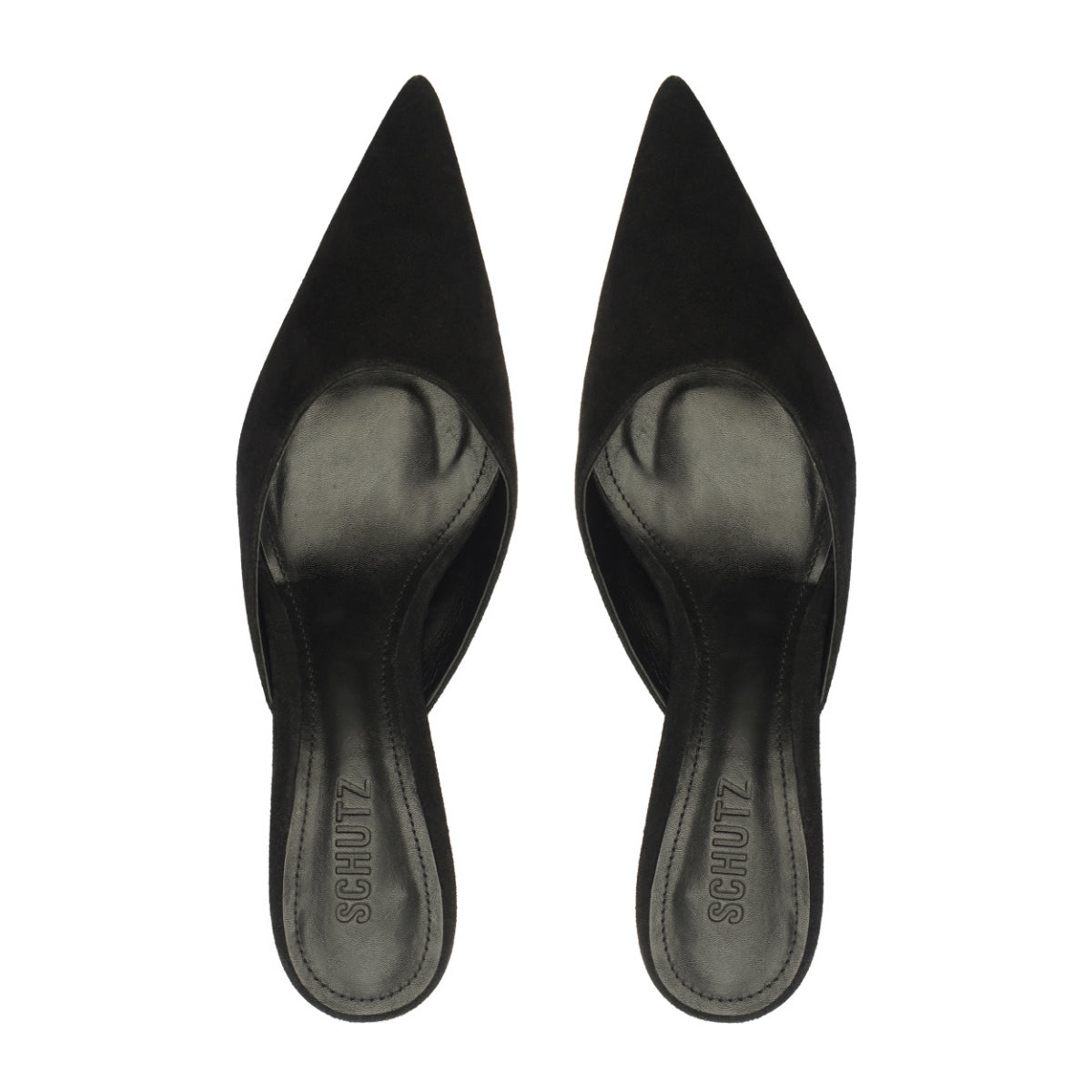 Julie Suede Pump in Black