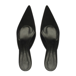 Julie Suede Pump in Black