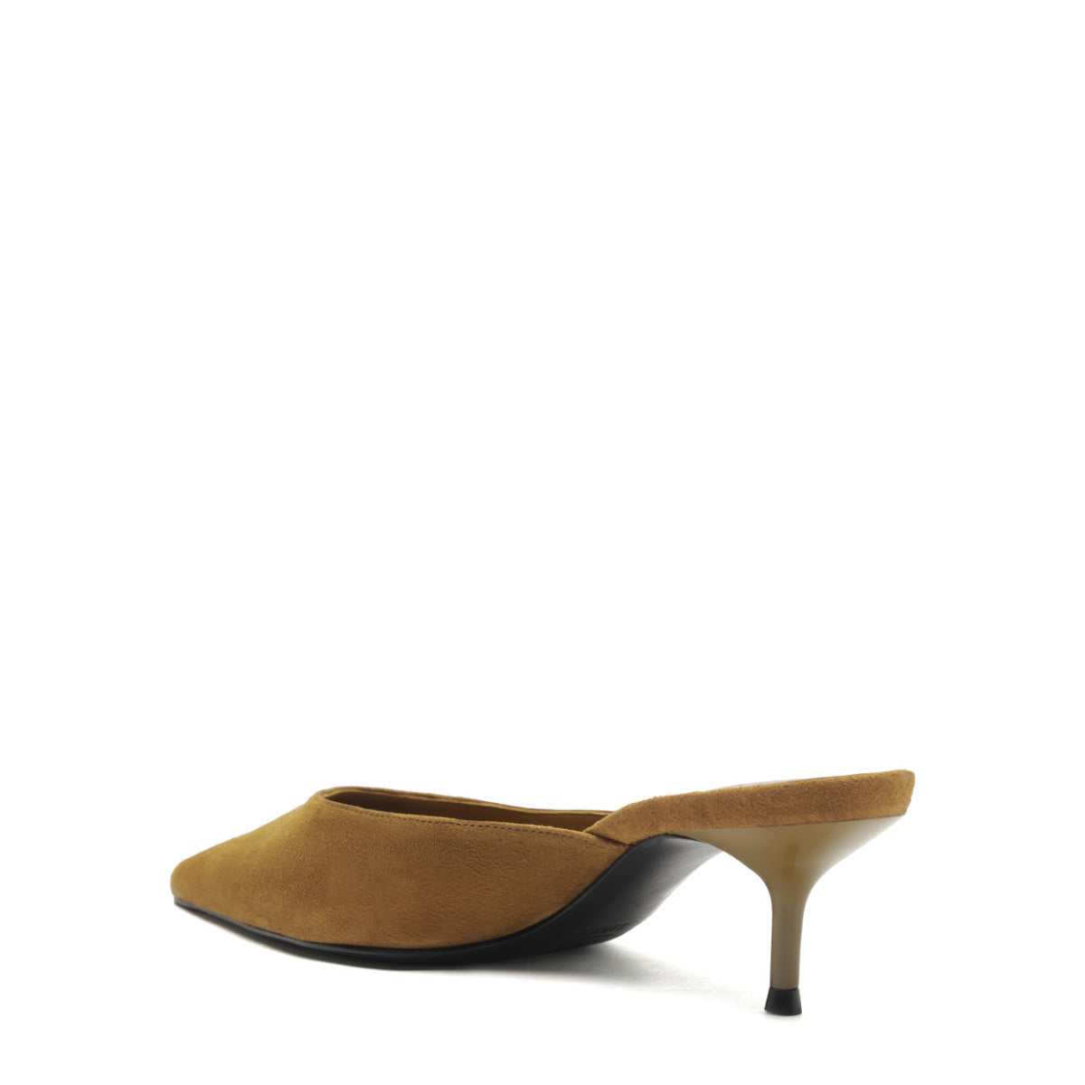 Julie Suede Pump in Dried Pistachio