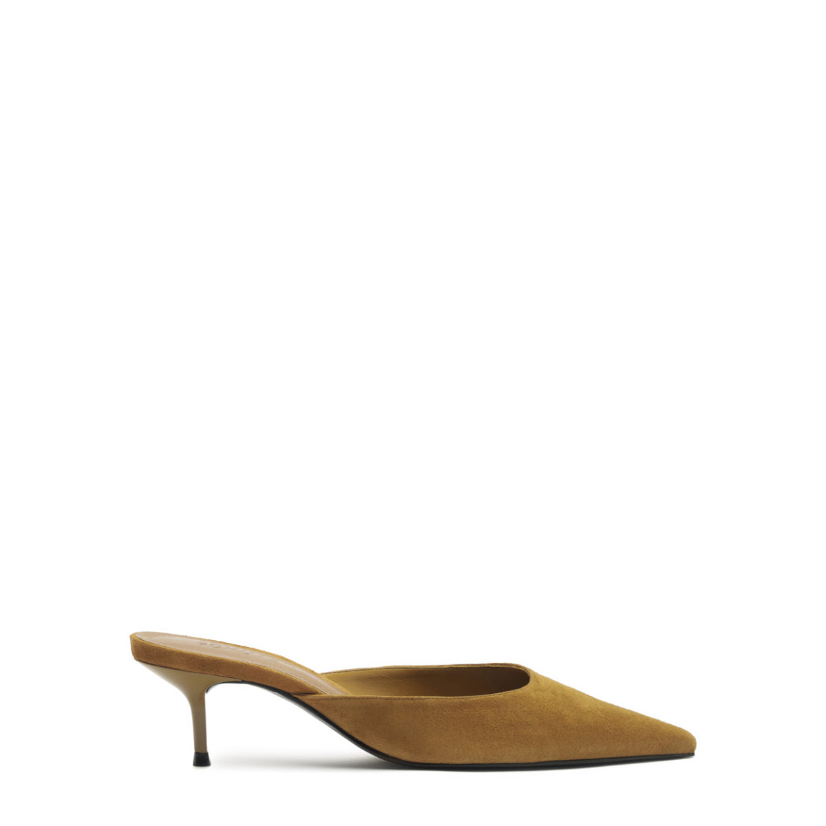 Julie Suede Pump in Dried Pistachio