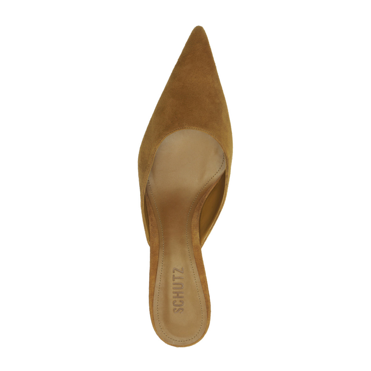 Julie Suede Pump in Dried Pistachio