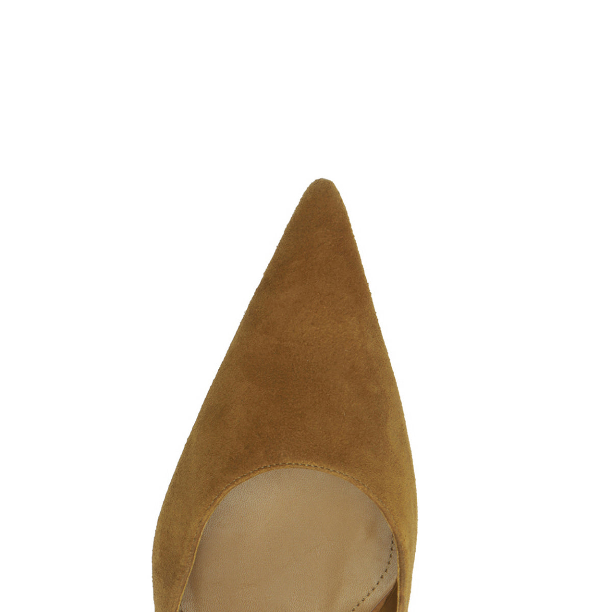 Julie Suede Pump in Dried Pistachio