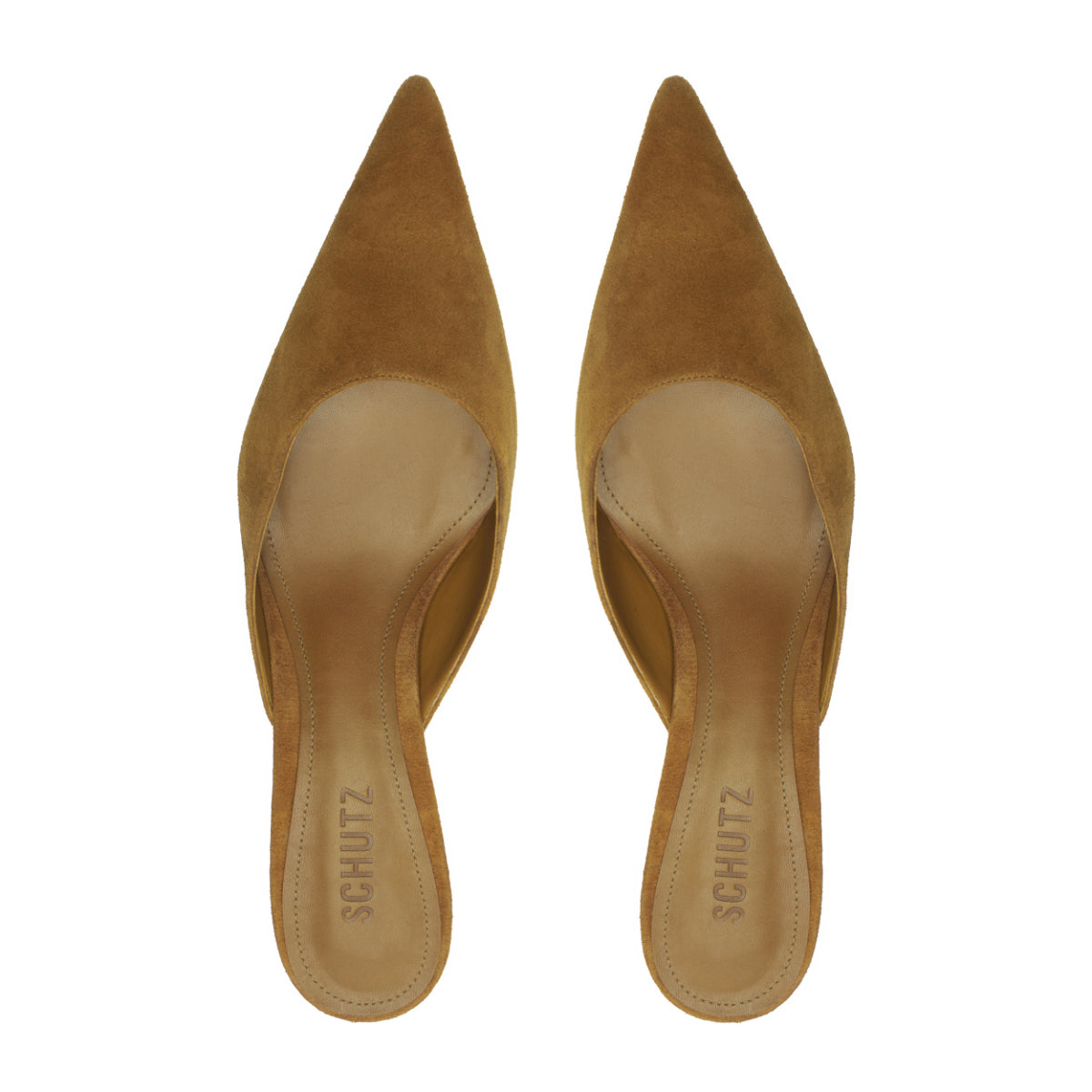 Julie Suede Pump in Dried Pistachio