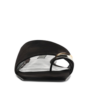 Jodie Nubuck Sandal in Black