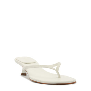 Carolyn Sandal in White