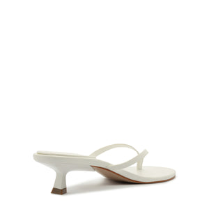 Carolyn Sandal in White