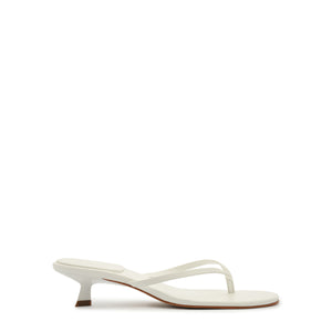 Carolyn Sandal in White