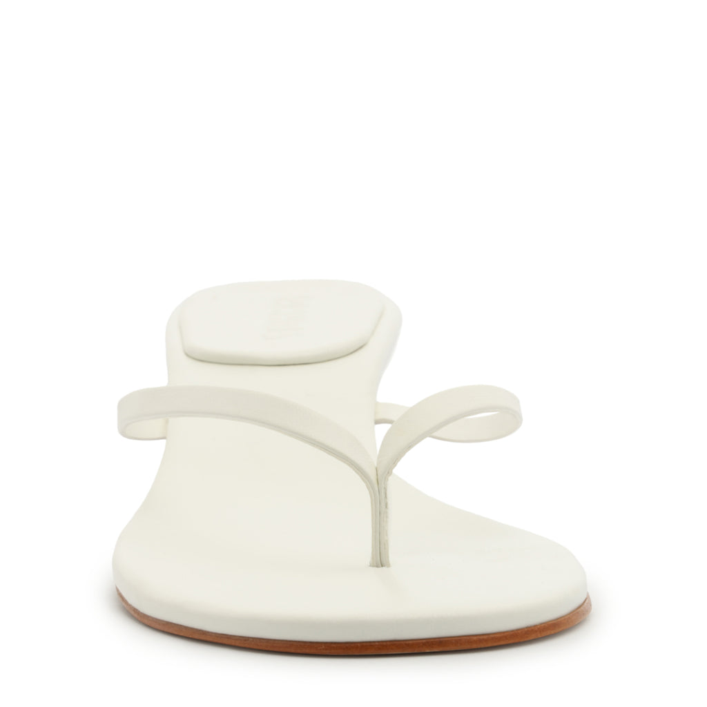 Carolyn Sandal in White