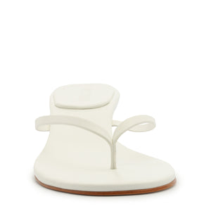 Carolyn Sandal in White