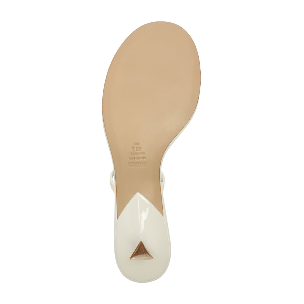 Carolyn Sandal in White