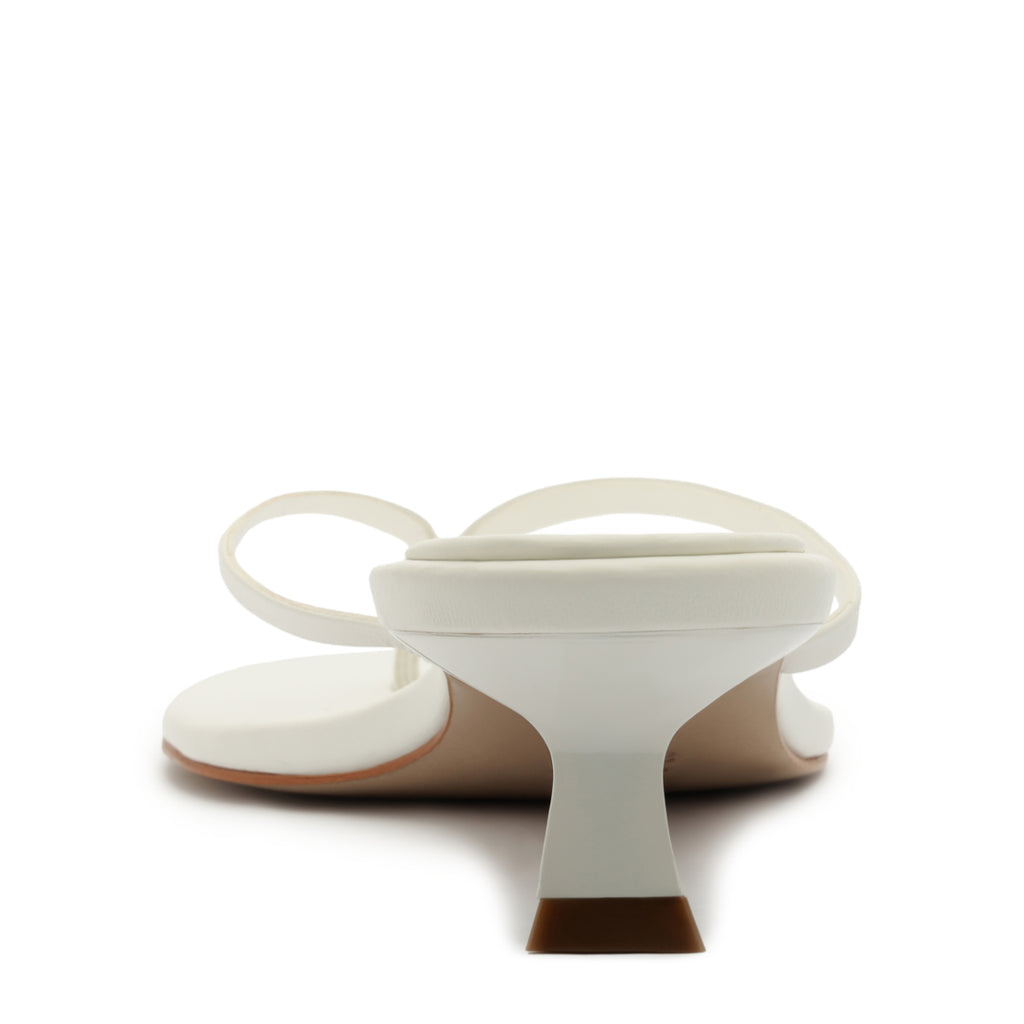 Carolyn Sandal in White