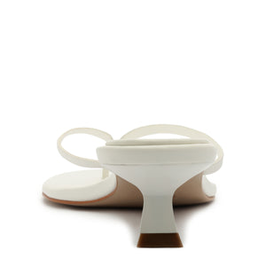 Carolyn Sandal in White