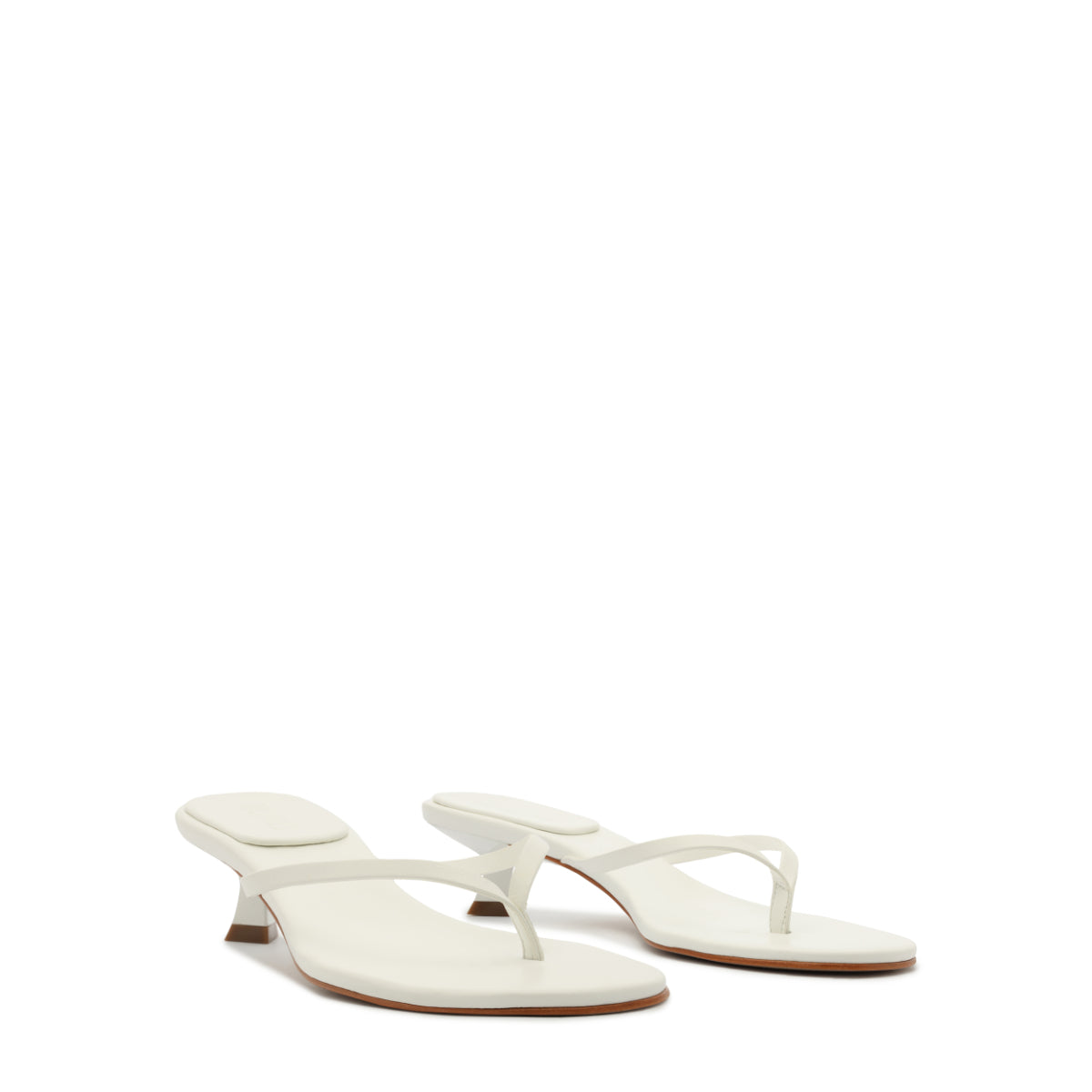 Carolyn Sandal in White