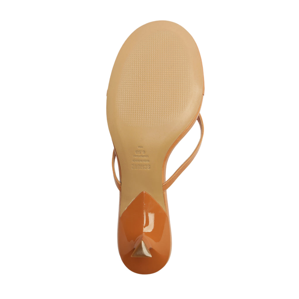 Carolyn Leather Sandal in Earth Clay