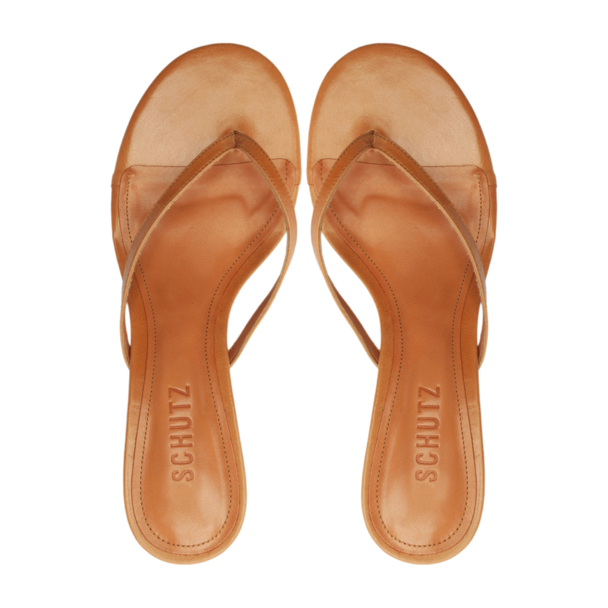 Carolyn Leather Sandal in Earth Clay