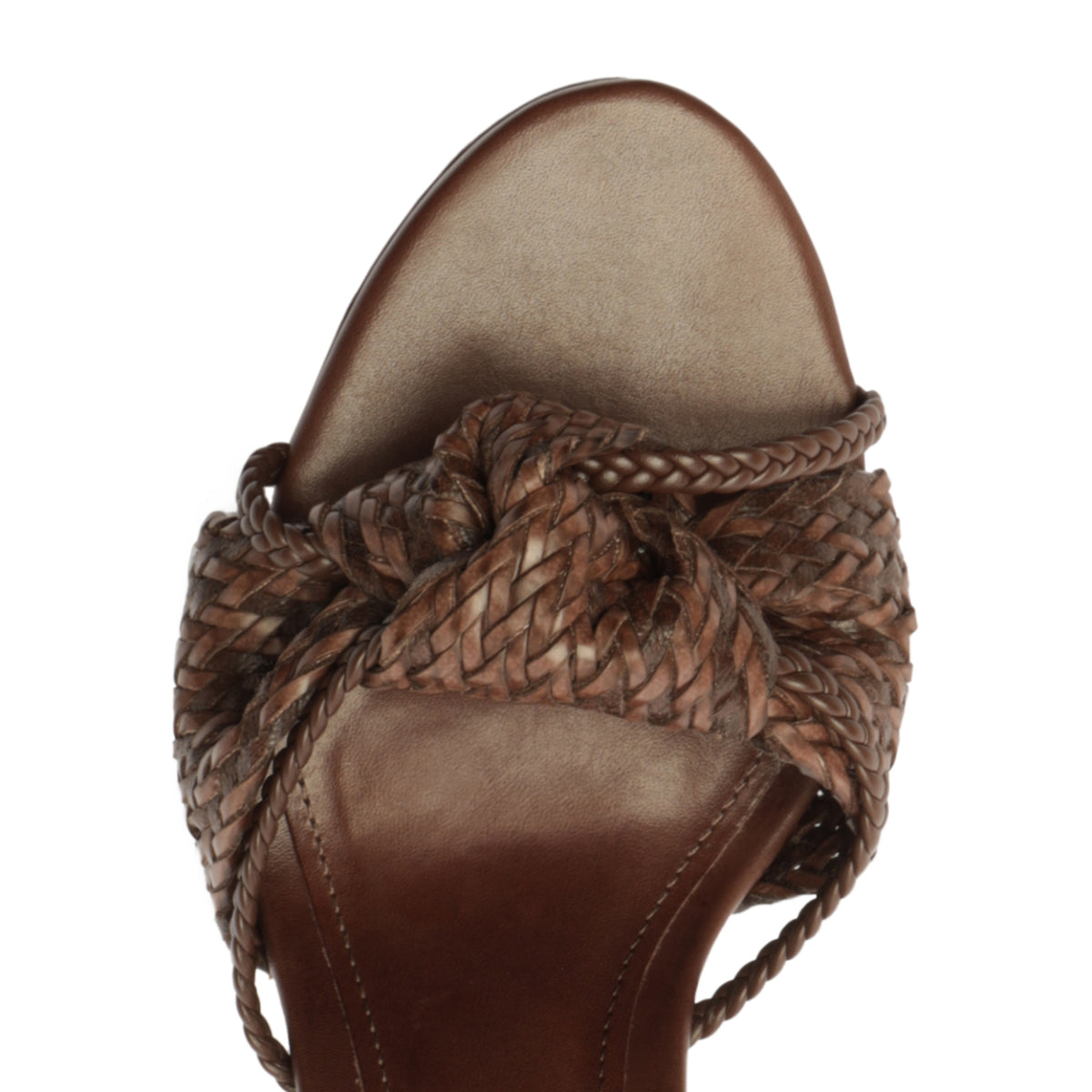 Kalina Platform Sandal in Root Brown