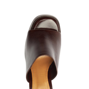 Rowan Leather Sandal in Root Brown