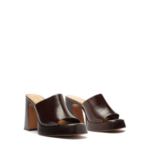 Rowan Leather Sandal in Root Brown